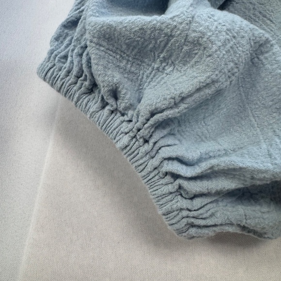 Free People For the Moment Mini Dress Blue Size XL - Picture 6 of 13